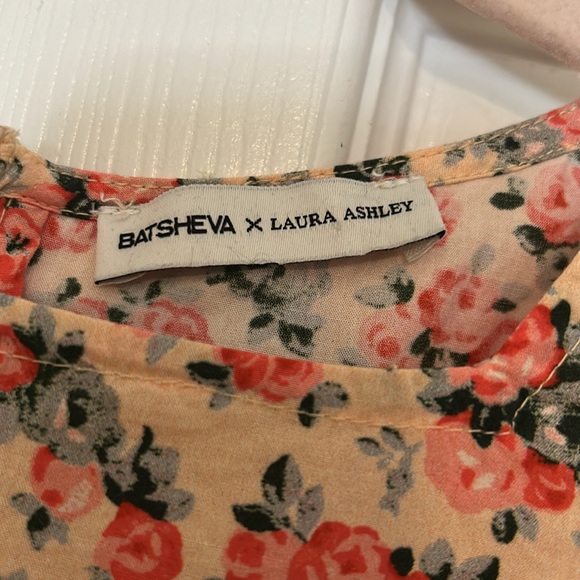 Batsheva x Laura Ashley Crosby Rose Print Mini Dress - Picture 6 of 10